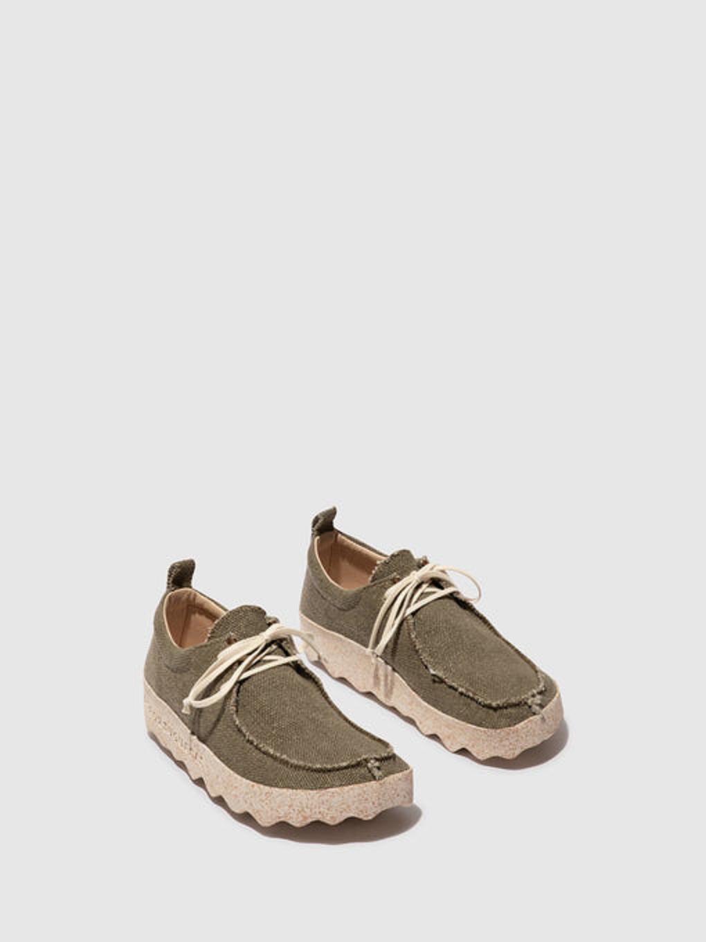 Asportuguesas Chat Kengät Military Green Hemp - Naisten Slip-on Kengät ASPP018287FI Vihreä